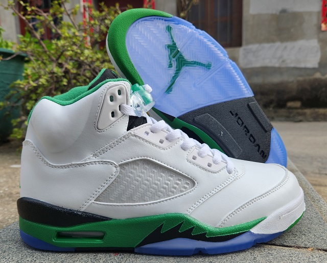 Air Jordan 5 Retro 2023 V White Green